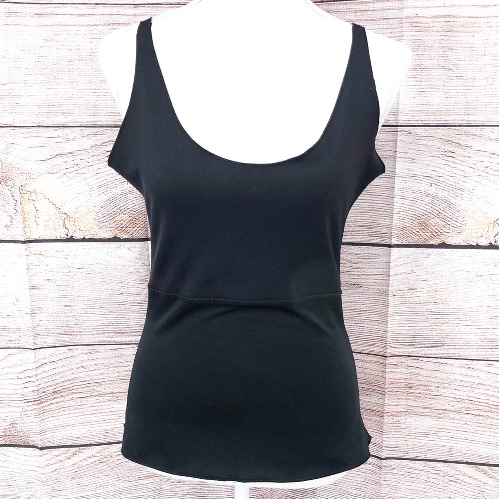 Spanx By Sara Blakely Black Shapewear Tank Top Size L
